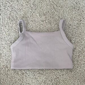 Aerie Ribbed Crop Sports Bra